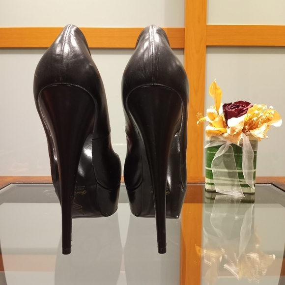 Platform stiletto pumps - Picture 4 of 14